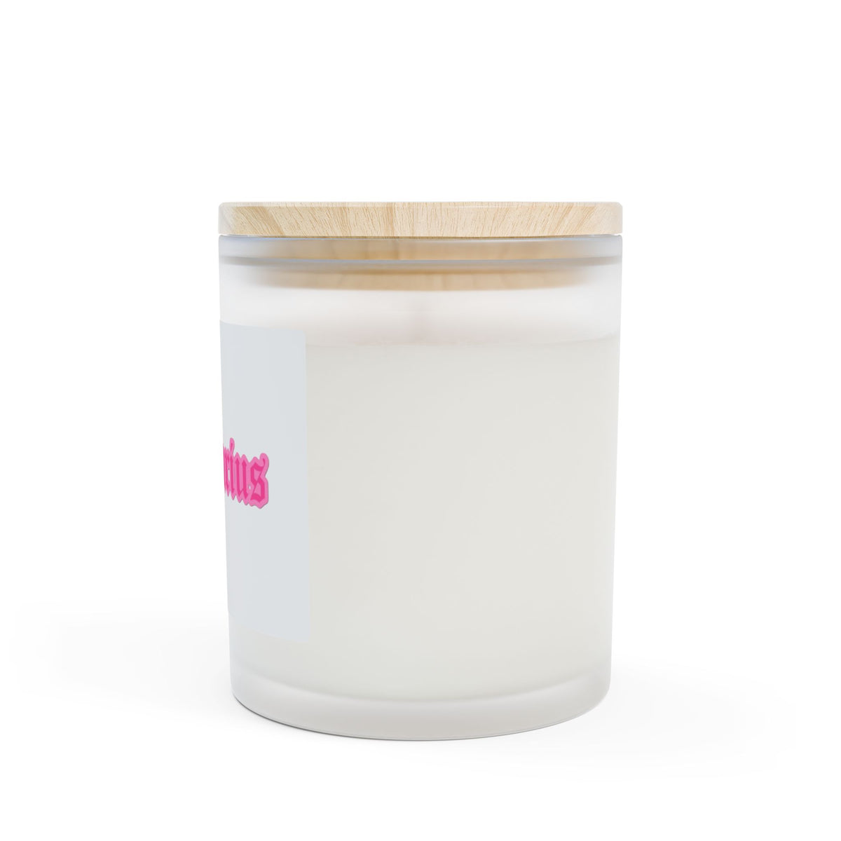 Sagittarius Frosted Glass Candle — 11oz Zodiac Soy Candle