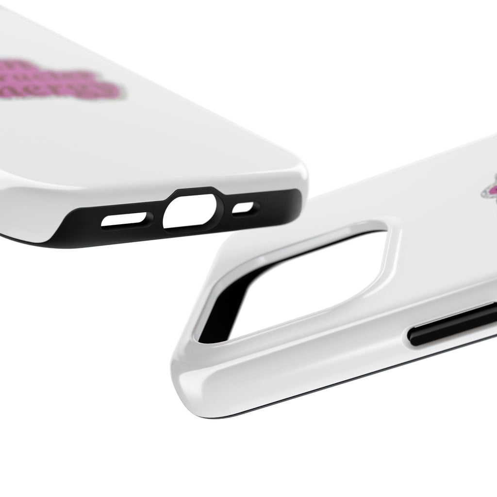 Main Character Energy Tough Phone Case — Pink Retro Graphic