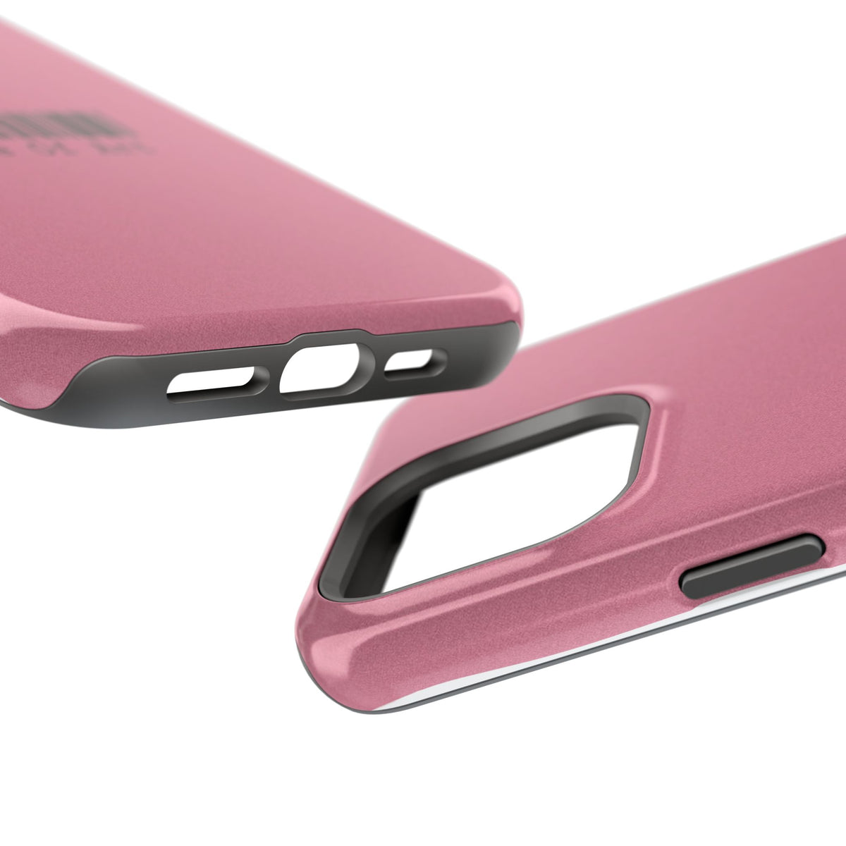 Made of Art Pink Impact-Resistant Phone Case — Barcode Graphic Protective Cover