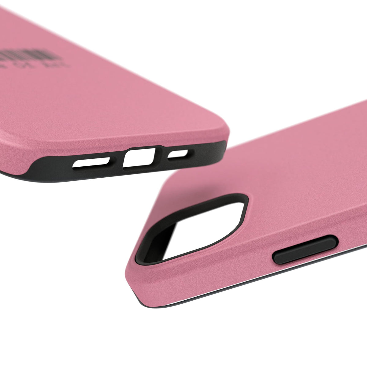 Made of Art Pink Impact-Resistant Phone Case — Barcode Graphic Protective Cover