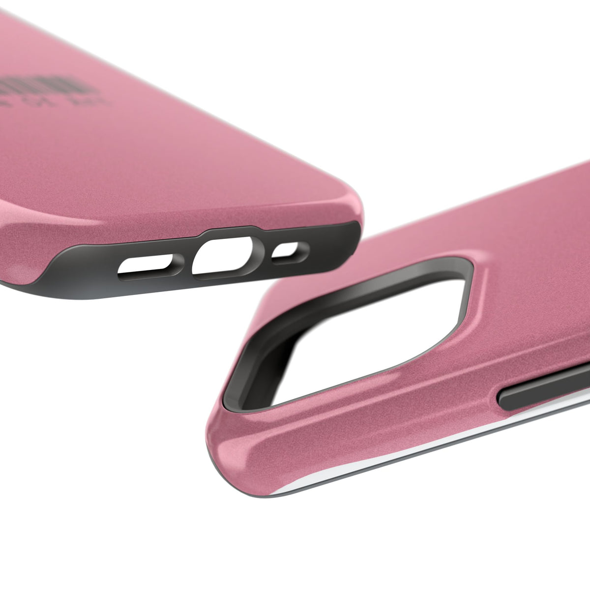 Made of Art Pink Impact-Resistant Phone Case — Barcode Graphic Protective Cover