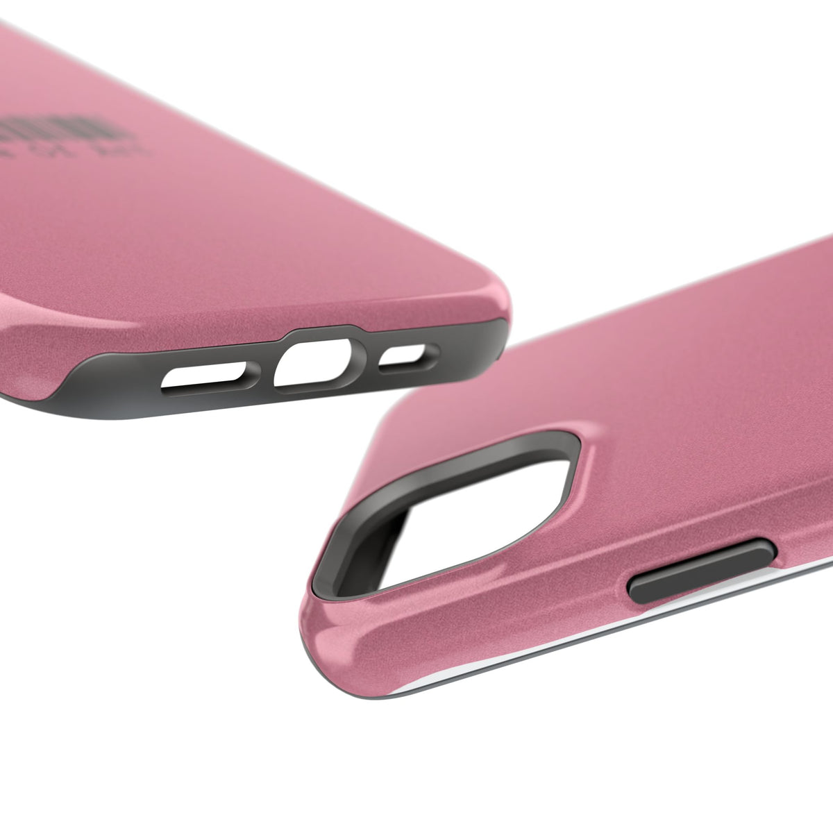 Made of Art Pink Impact-Resistant Phone Case — Barcode Graphic Protective Cover