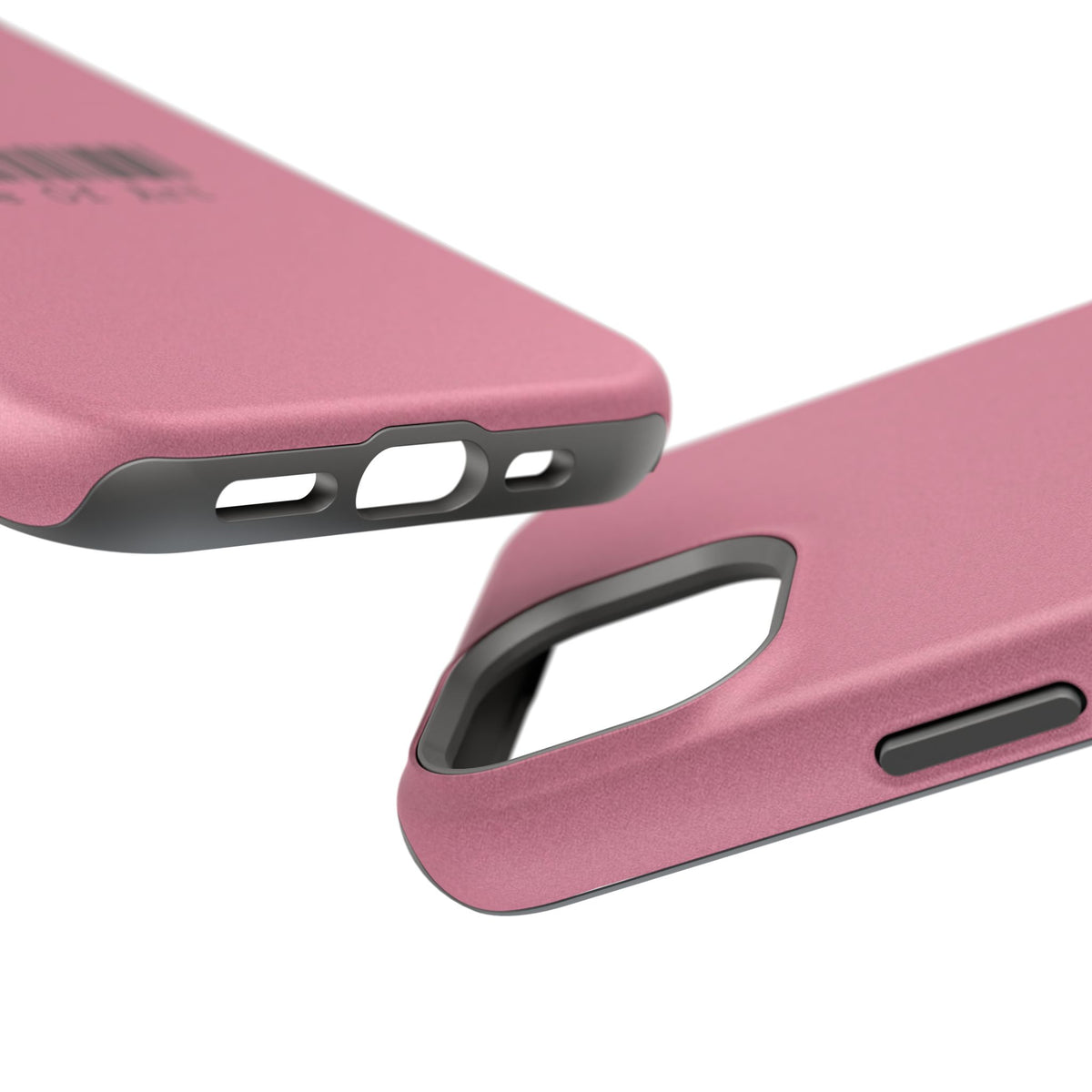 Made of Art Pink Impact-Resistant Phone Case — Barcode Graphic Protective Cover