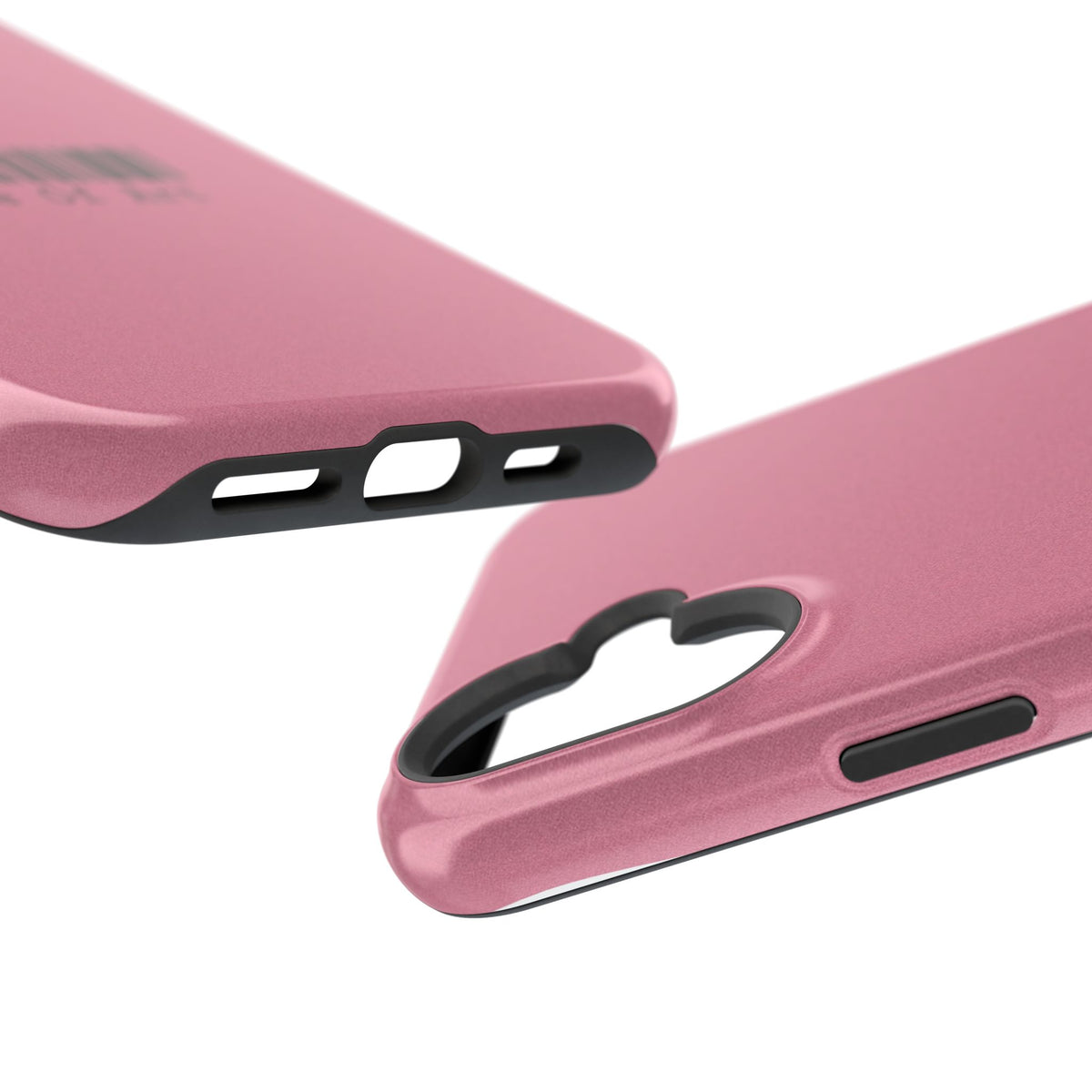 Made of Art Pink Impact-Resistant Phone Case — Barcode Graphic Protective Cover