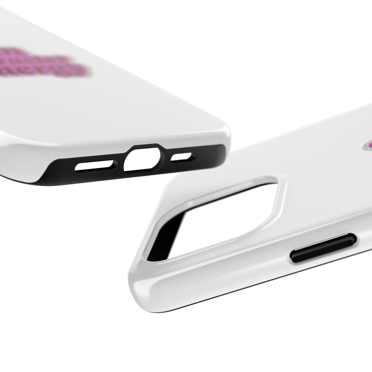 Main Character Energy Tough Phone Case — Pink Retro Graphic