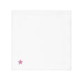 Pink Star Face Towel – Cute Minimalist Cotton Hand & Face Towel