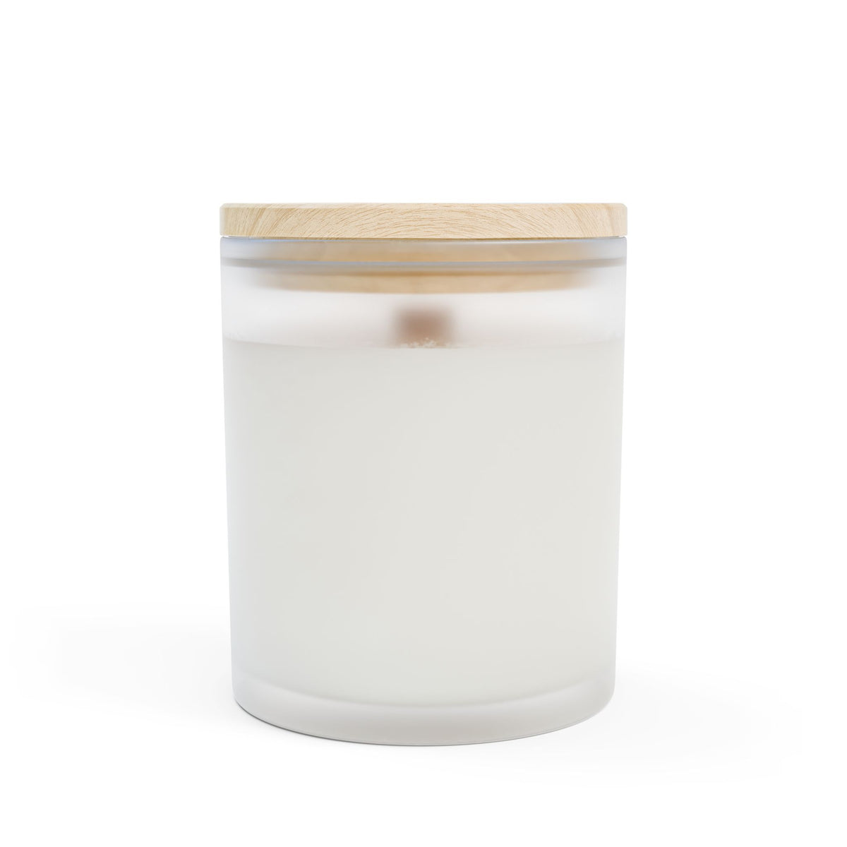 Aries Frosted Glass Candle — 11oz Zodiac Soy Candle with Pink Gothic Label