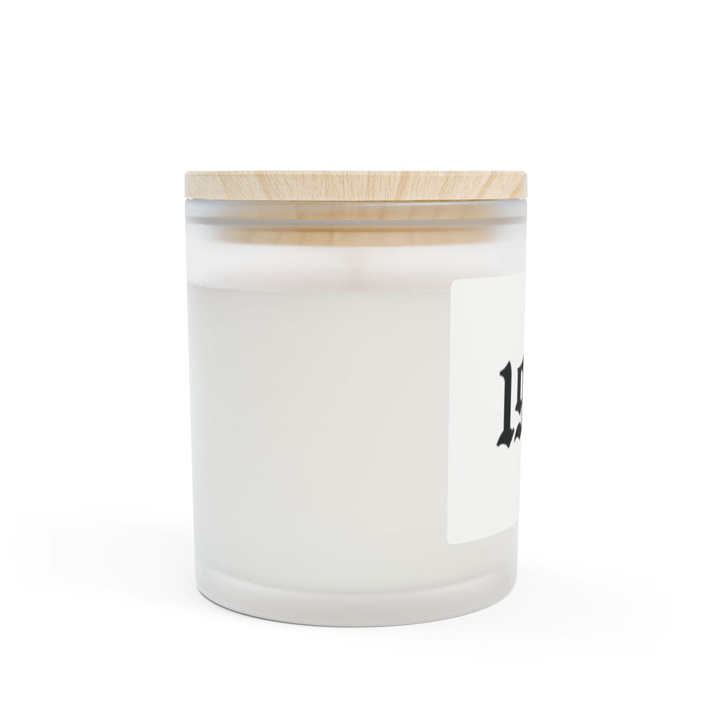 1998 Scented Frosted Glass Candle — 11oz Nostalgia Birthday Gift