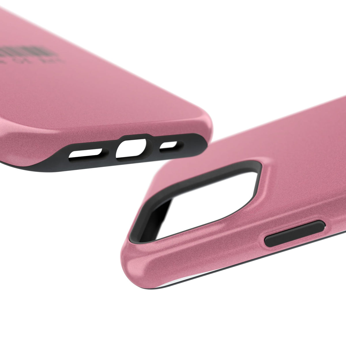 Made of Art Pink Impact-Resistant Phone Case — Barcode Graphic Protective Cover